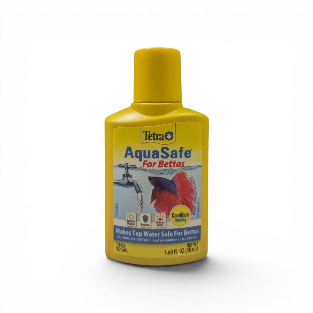 Tetra BettaSafe Aquarium Water Conditioner for Bettas, 1.69 oz - New Sealed